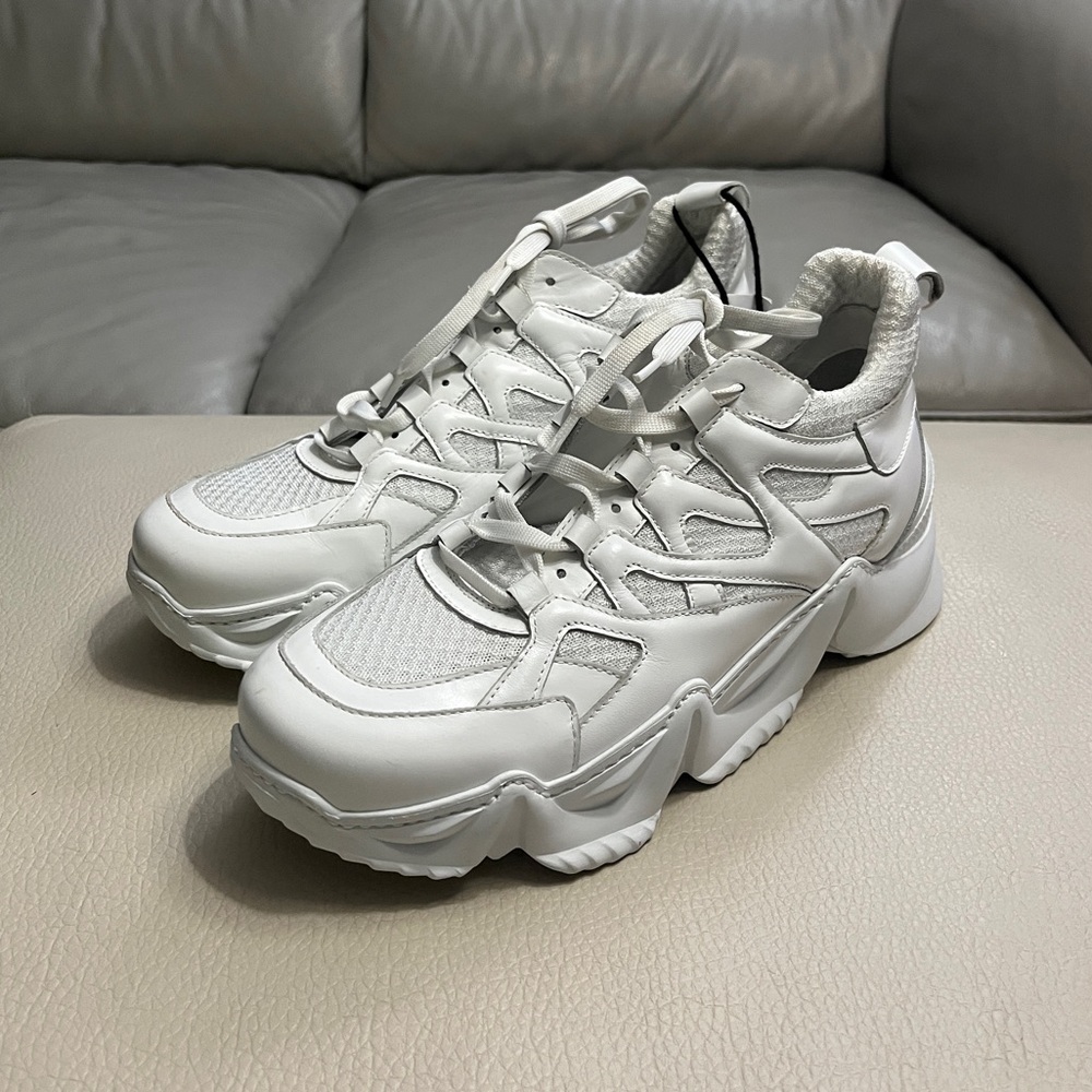 NWT - DAMY Men's Chunky Leather Sneaker - Made in Italy - EU 42/US 9